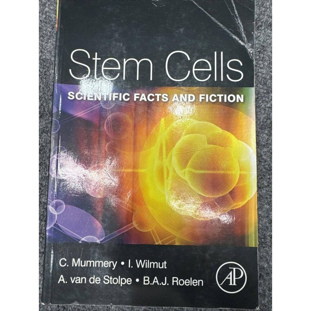 Stem Cells Scientific Facts and Fiction Mummery Wilmut Hardcover Textbook